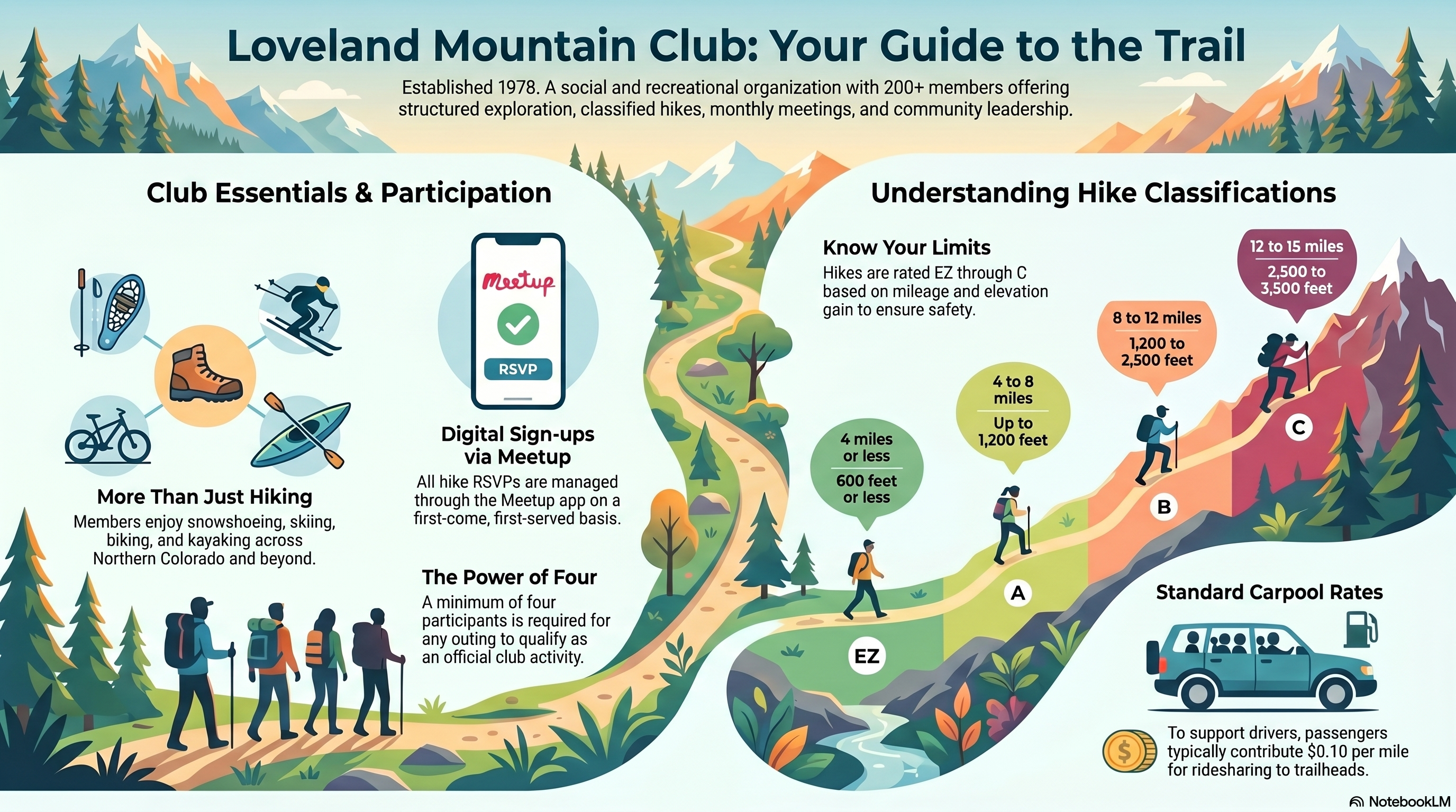 Loveland Mountain Club Infographic